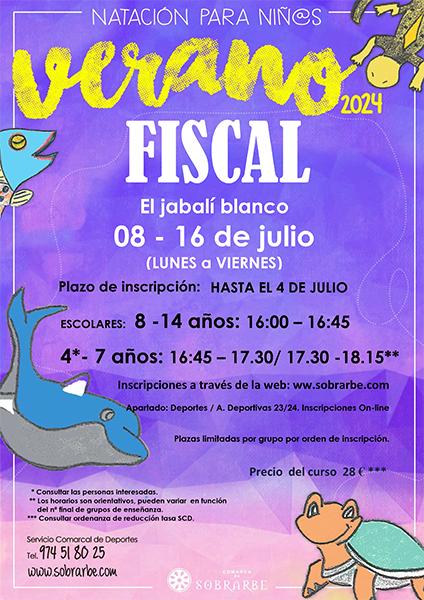 Imagen Cursos de natación para niños en Fiscal