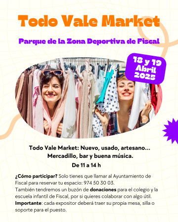 Imagen Mercadillo Todo Vale en Fiscal