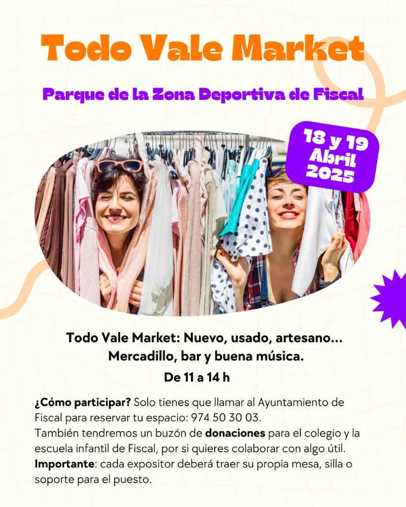 Imagen Mercadillo Todo Vale en Fiscal