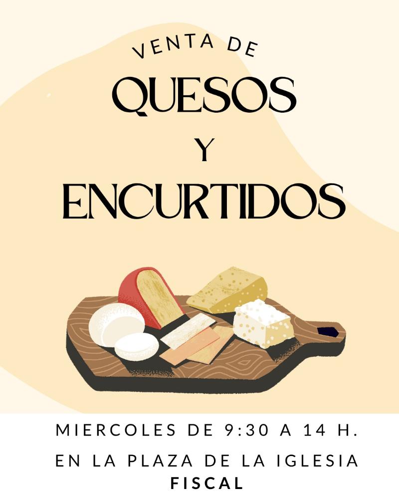 Imagen Venta ambulante de quesos y embutidos en la Plaza de la Iglesia