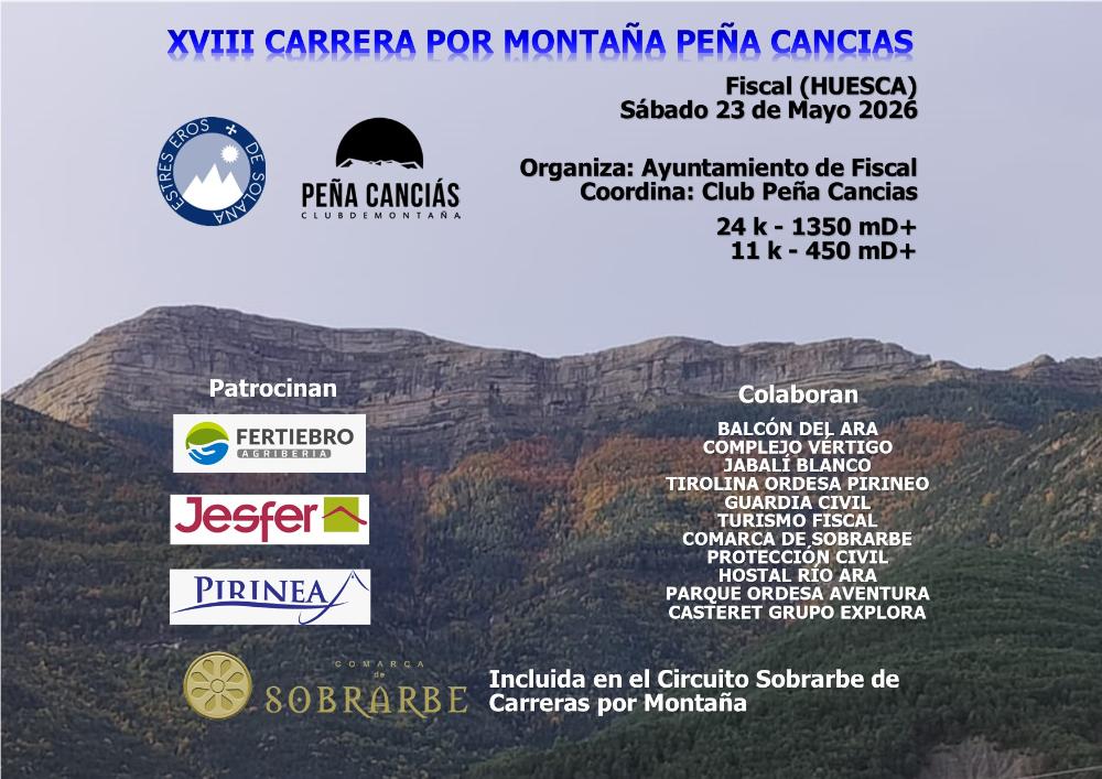 Imagen XVIII CARRERA POR MONTAÑA PEÑA CANCIAS